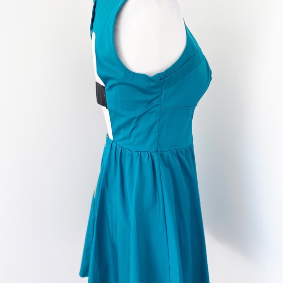 XOXO Dresses Xoxo Juniors Chelsea Girl Swing Dress In Teal 78
